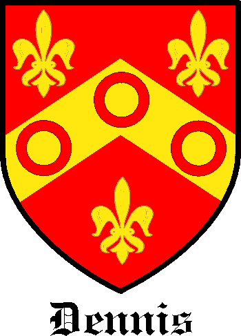 DENNIS family crest