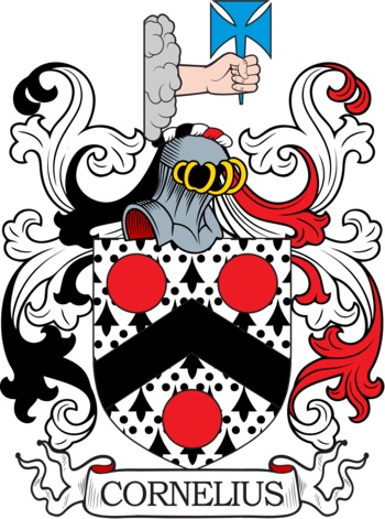 CORNELIUS family crest