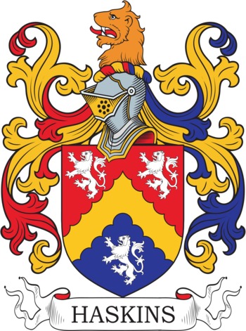 HASKINS family crest