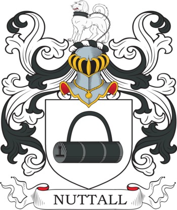 NUTTALL family crest