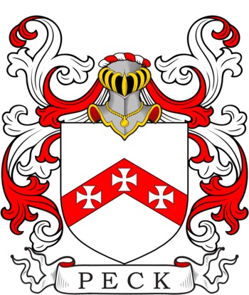 PECK family crest