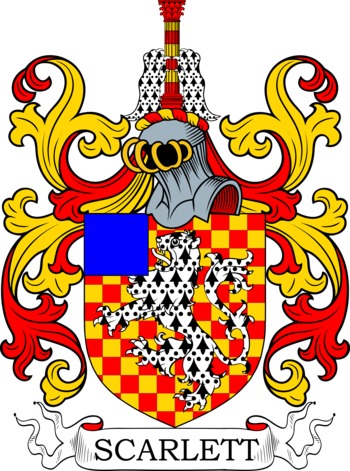 SCARLETT family crest