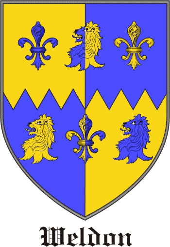 WELDON family crest